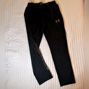 Boys XL Black Under Armour Sweat Pants